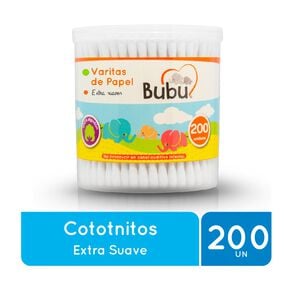 Cotonitos extra suaves 200 unidades - Bubu