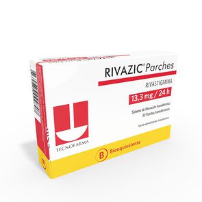 Rivazic 30 parches Transdérmico Rivastigmina 13,3 mg - Tecnofarma