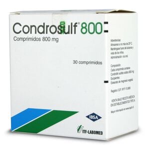 Product image of Condrosulf Condroitin Sulfato Sodico 800 mg 30 Comprimidos - Labomed