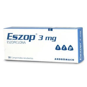 Product image of Eszop Eszopiclona 3 mg 30 Comprimidos Recubierto - Silesia