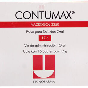 Contumax 3350  Macrogol 3350 7 gr 15 Sobres solución oral - Tecnofarma