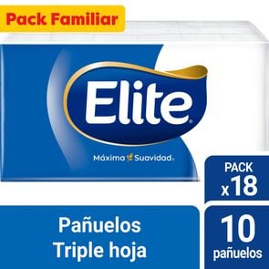 Pack Pañuelos Desechables 18 Unidades - Elite