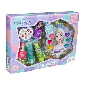 Product image of Set de Maquillaje Frozen 2 Esmalte+Paleta Sombra+Gloss+Lip Balm - Gelatti