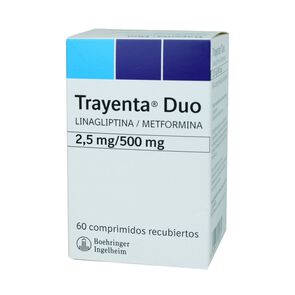 Product image of Trayenta Duo Linagliptina 2,5 mg 60 Comprimidos - Boehringer ingelheim