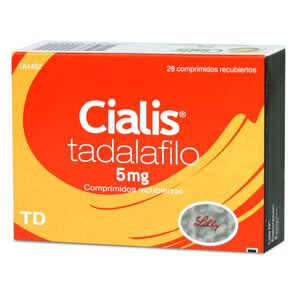 Cialis Tadalafilo 5 mg 28 Comprimidos Recubierto - Eli lilly