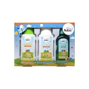 Product image of Set Shampoo 120ml + Emulsionado 120ml + Colonia Green 125ml - Bubu