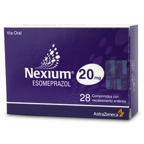 Nexium Esomeprazol 20 mg 28 Comprimidos Recubiertos - Astrazeneca