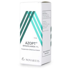 Azopt  Brinzolamida 1% Solución Oftalmica 5 mL - Pasteur