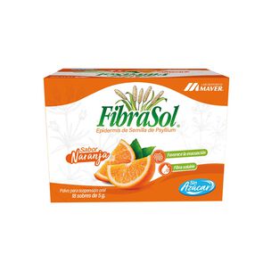 Fibrasol Naranja Psyllium 18 Polvo - Maver