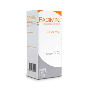 Facimin Oximetazolina 0,5 mg/mL Spray Nasal 10 mL - Milab