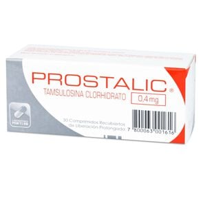 Prostalic Tamsulosina 0,4 mg 30 Comprimidos Recubiertos - Milab