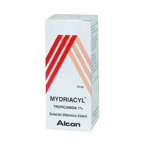 Mydriacyl Tropicamina 1% Solución Oftálmica 15 mL - Alcon etico