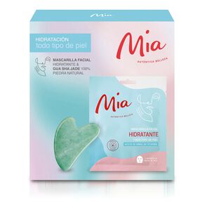 Product image of Hidratacion Masc.Facial Hidratante T/Tipo De Piel+Gua Sha Jade Pied.Natural - Mia