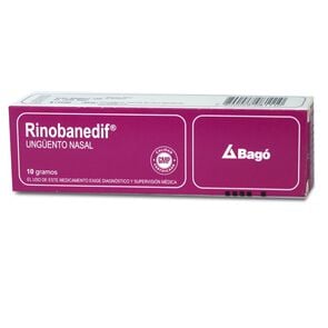 Rinobanedif Bacitracina 5.000 UI Unguento Nasal 10 gr - Bago