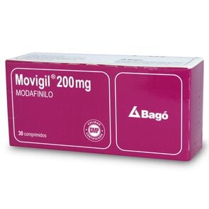 Product image of Movigil Modafinilo 200 mg 30 Comprimidos - Bago