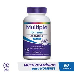 Multivitamínico Multiple for Men 90 comprimidos