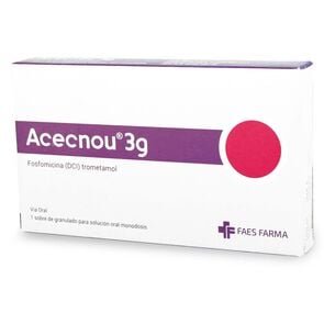 Acecnou Fosfomicina 3 gr 1 Sobre - Faes farma