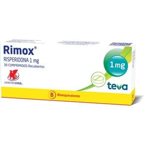 Product image of Rimox 1mg  30 Comprimidos Recubiertos - Chile recetario