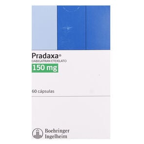 Product image of Pradaxa Dabigatran 150 mg 60 Cápsulas - Boehringer ingelheim