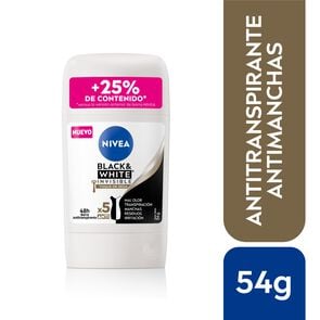 Barra Black&White Toque de seda Femenino 54g - Nivea