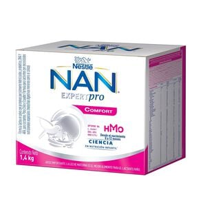 Fórmula Infantil Expertpro Comfort Etapas 1 y 2 (0-12 meses) 1400 gr - Nan