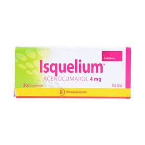 Isquelium Acenocumarol 4 mg 30 Comprimidos - Rider