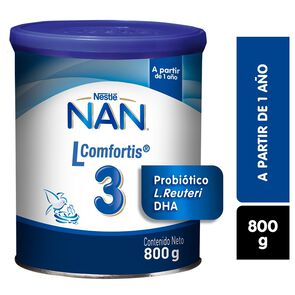 Fórmula Infantil 3 Junior (+1 año) L-Comfortis 800 gr - Nan