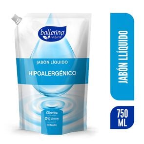 Jabón Líquido Glicerina 750 mL - Ballerina