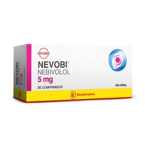 Nevobi 5 mg 30 Comprimidos - Seven pharma