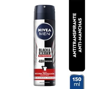 Desodorante Spray Men Invisible Black y White Max Protección 150 mL - Nivea