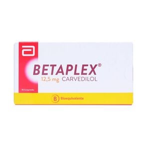 Betaplex Carvedilol 12,50 mg 30 Comprimidos - Recalcine