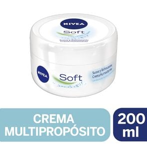 Product image of Crema Multipropósito Soft Cara Manos Cuerpo 200 mL - Nivea