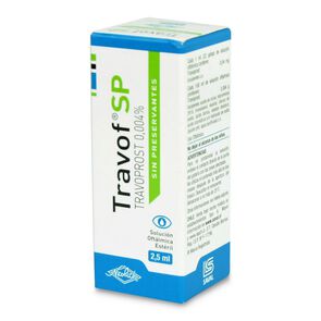 Travof SP Travoprost 0,004% Solución Oftálmica 2,5 mL - Saval