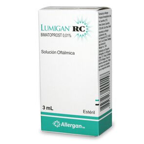 Lumigan RC Bimatoprost 0,01% Solución Oftalmica 3 mL - Allergan