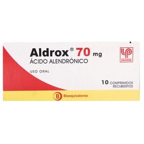 Aldrox Ácido Alendrónico 70 mg 10 Comprimidos Recubiertos - Pasteur