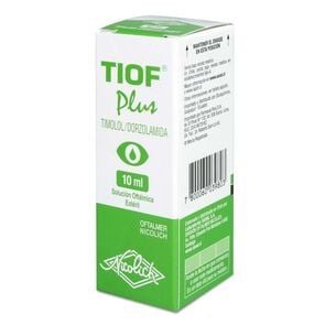 Tiof Plus Timolol 0,2% Solucion Oftalmica 10 mL - Saval