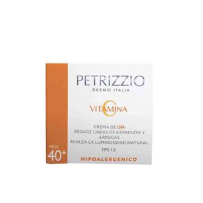 Product image of Crema Dia Fps15 Reduce Líneas de Expresión y Arrugas P/40 + Vitamina C - Petrizzio