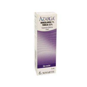 Product image of Azarga Brinzolamida 10 mg/ml Suspensión Oftalmica 5 mL - Pasteur