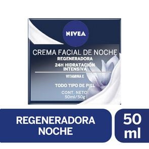 Crema Facial Hidratante Regeneradora Noche 50 mL - Nivea