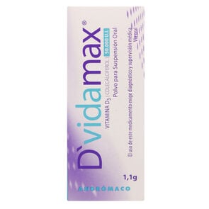 Product image of Dvidamax Vitamina D3 50.000 UI Polvo para Suspensión Oral 1,1 gr - Andromaco etico