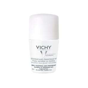 Desodorante Roll-On Piel Sensible y Sin Alcohol 50 mL. - Vichy