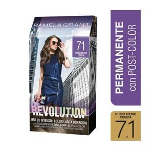 Tintura Re-Evolution Rubio Medio Ceniza 71 47 gr - Pamela grant revolution