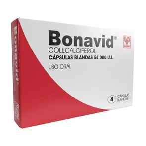 Product image of Bonavid 50000Ui 4 Cápsulas Blandas - Pasteur