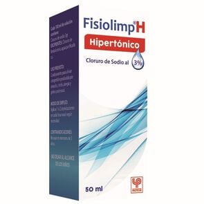 Fisiolimp H Hipertónico Cloruro De Sodio Solución Nasal 50 mL - Pasteur