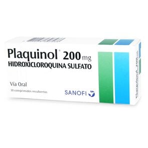 Plaquinol Hidroxicloroquina Sulfato 200 mg 30 Comprimidos - Sanofi