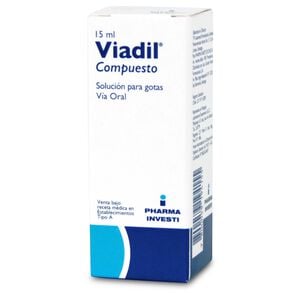 Viadil Compuesto Pargeverina 0,6 g /100 mL Gotas 15 mL - Pharma investi