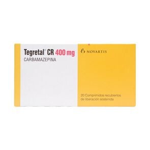 Product image of Tegretal CR Carbamazepina 400 mg 20 Comprimidos - Axon