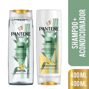 Pack Shampoo 400 mL + Acondicionador 400 mL Bambú - Pantene