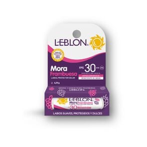 Labial Protector Solar Mora Frambuesa fps30 4,25g - Leblon