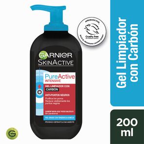 Product image of Gel Carbón de Limpieza Pure Active - Garnier skin active